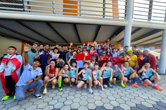 2025国际现代五项激光跑城市巡回赛（新加坡）